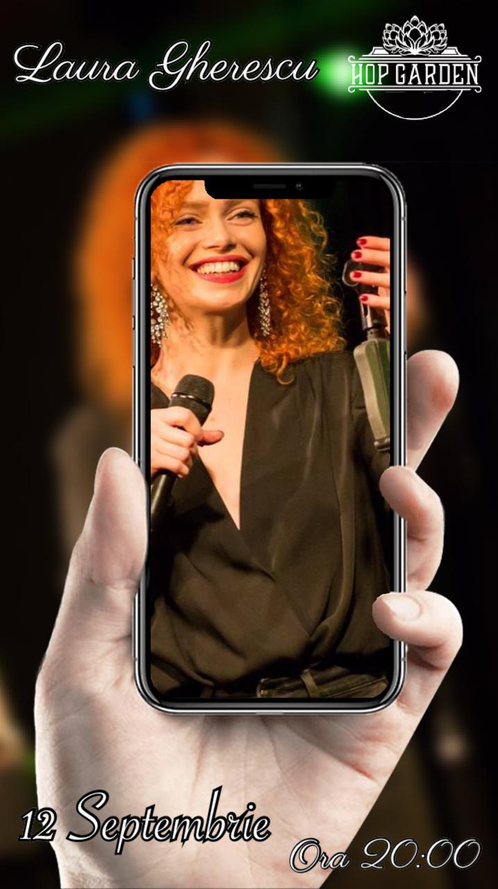 12 septembrie: Muzica live la Hop Garden, cu Laura Gherescu